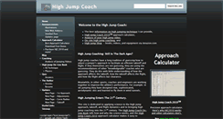 Desktop Screenshot of highjumpcoach.com